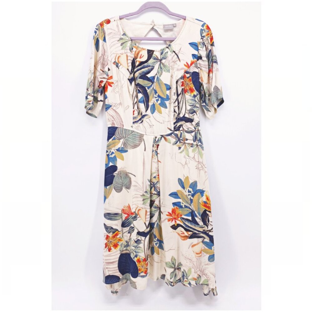 eShakti Tropical Floral Dress